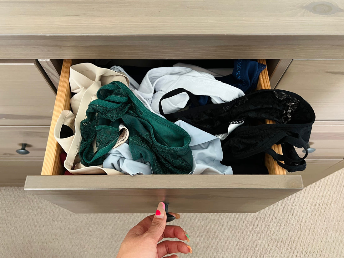 Underwear drawer! Not perfect but I'm proud : r/konmari